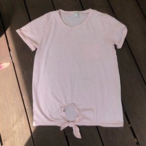 Jcrew T-shirt with front tie